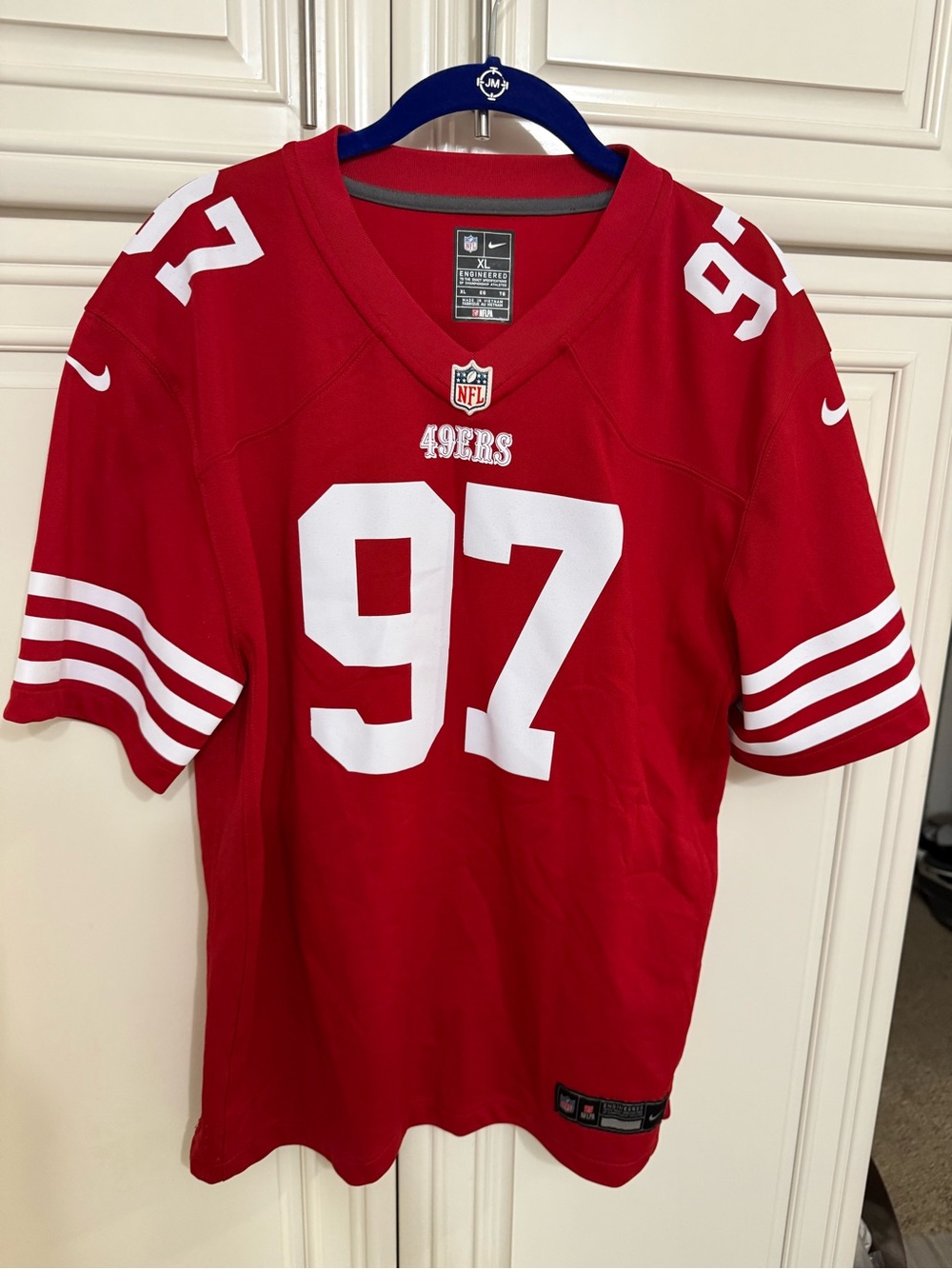 NFL Youth Red #97 Nick Bosa San Francisco 49ers Jersey